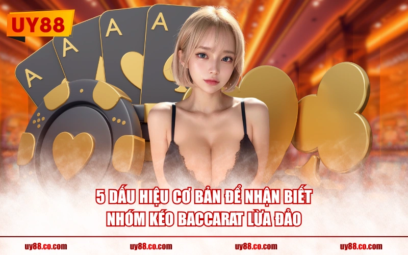 5 dấu hiệu cơ bản để nhận biết nhóm kéo Baccarat lừa đảo