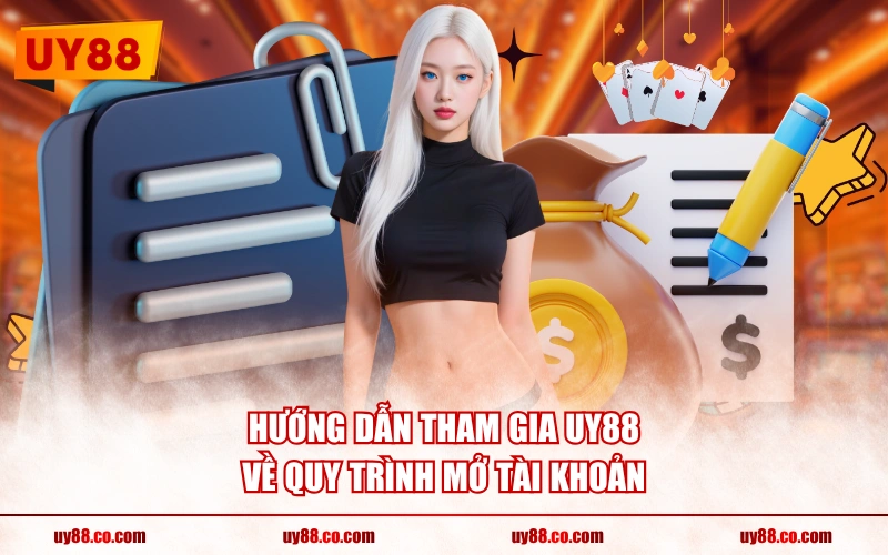 Hướng dẫn tham gia UY88 về quy trình mở tài khoản