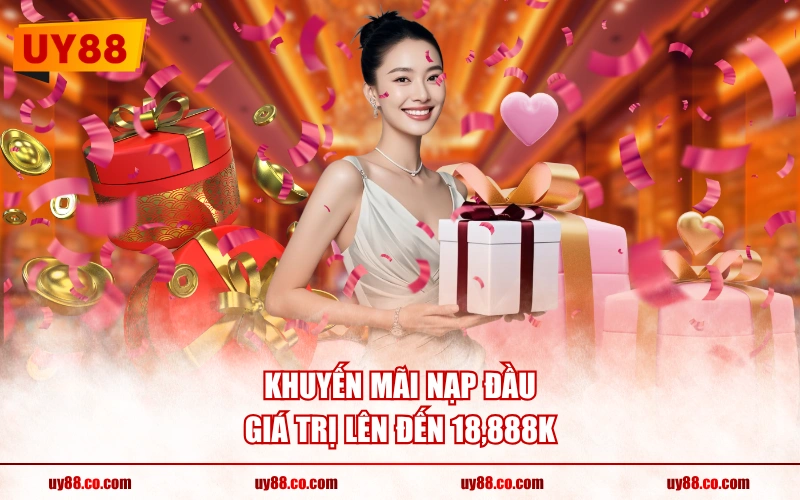 Khuyến mãi nạp đầu giá trị lên đến 18,888K