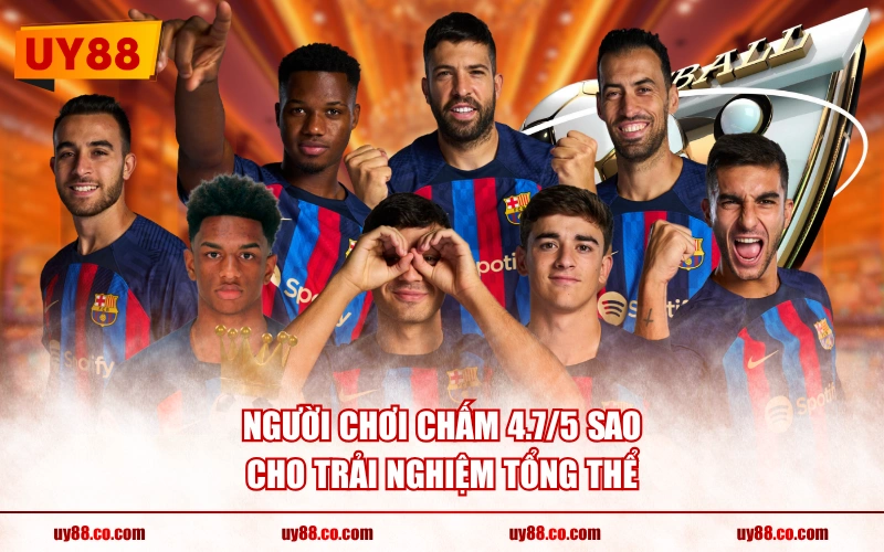Người chơi chấm 4.7/5 sao cho trải nghiệm tổng thể