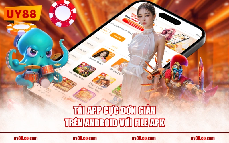 Tải app cực đơn giản trên Android với file APK