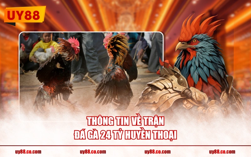 Thông tin về trận đá gà 24 tỷ huyền thoại